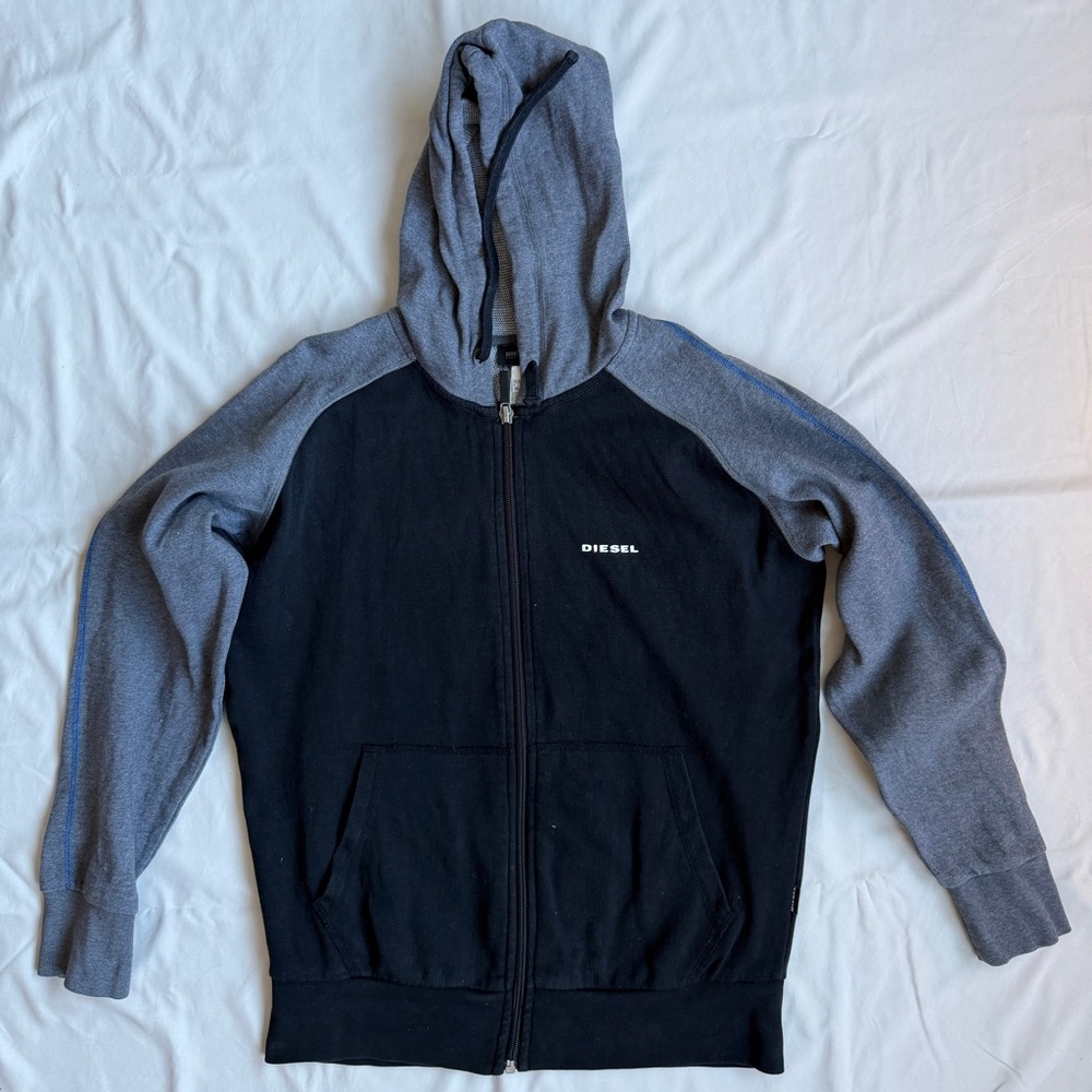 Diesel Men’s hoody Size M black and gray